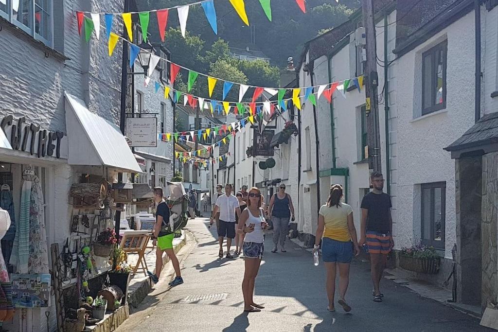 Bijou Coastal Apartment In Polperro With Onsite Parking Exteriör bild