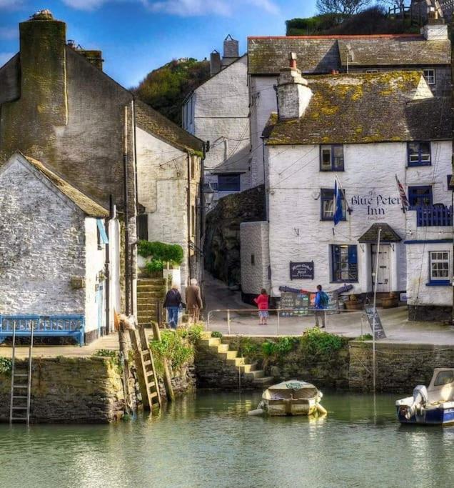 Bijou Coastal Apartment In Polperro With Hot Tub Onsite Parking Downhill Walk To Village Exteriör bild