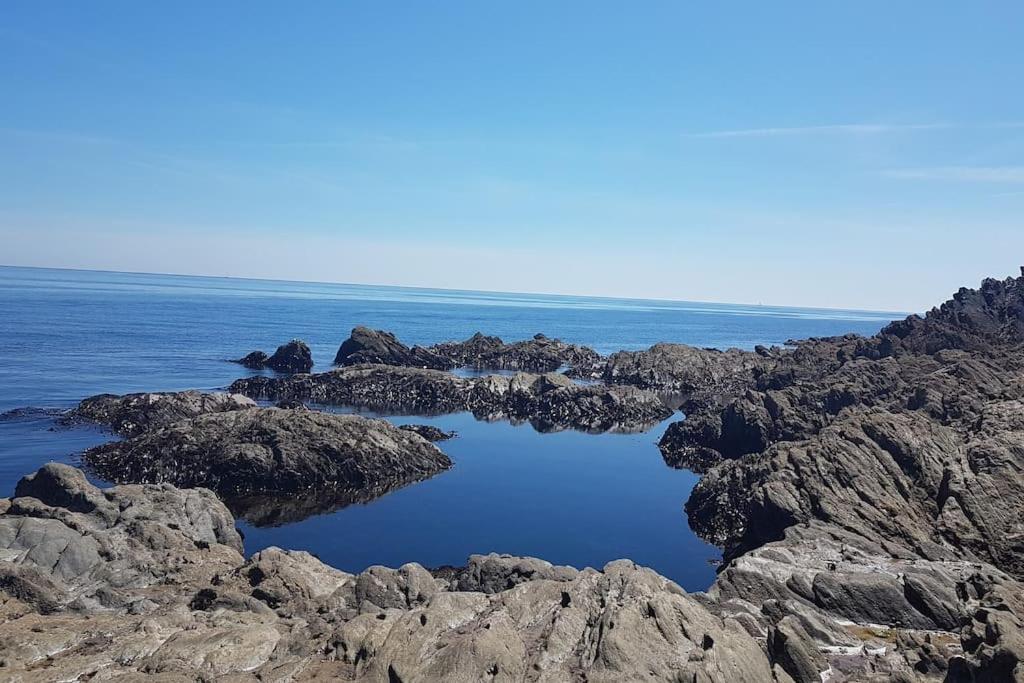 Bijou Coastal Apartment In Polperro With Hot Tub Onsite Parking Downhill Walk To Village Exteriör bild